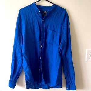 Blue Button Down from H&M. Large